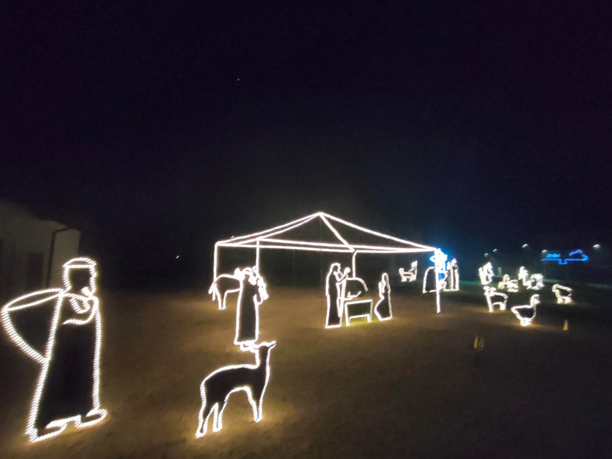 NATALE. BORDIN A PIANCADA: PRESEPE DI LUCE È SIMBOLO DELL'AVVENTO